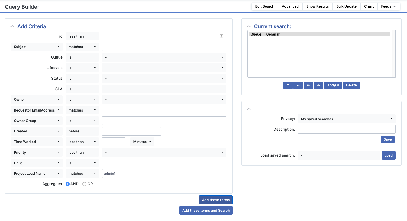 Search by Custom Role with Query Builder